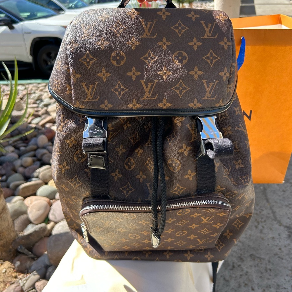 Louis Vuitton Brown Monogram Backpack